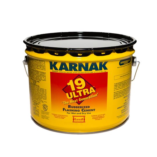 #19 Ultra Rubberized Flashing Cement Semi Grade - 3 Gallon