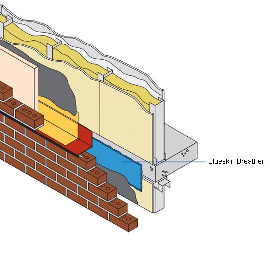 12" x 100' Blueskin® Breather Membrane