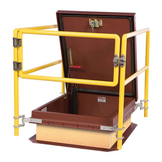 Integrerte Rails Bil Bilco Bil-Guard Hatch Rail System for