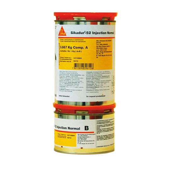 Sikadur® 52 Hi-Mod Very Low-VOC Epoxy Resin Adhesive - 3 Gallon Pail