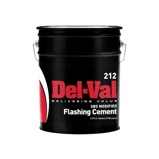 Del-Val SBS Modified Flashing Cement - 5 Gallon Pail