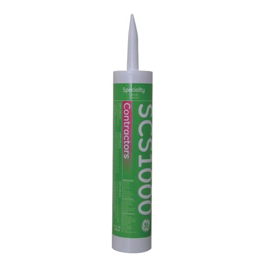 1000 Contractors Silicone Sealant - 10.1 Oz. Tube