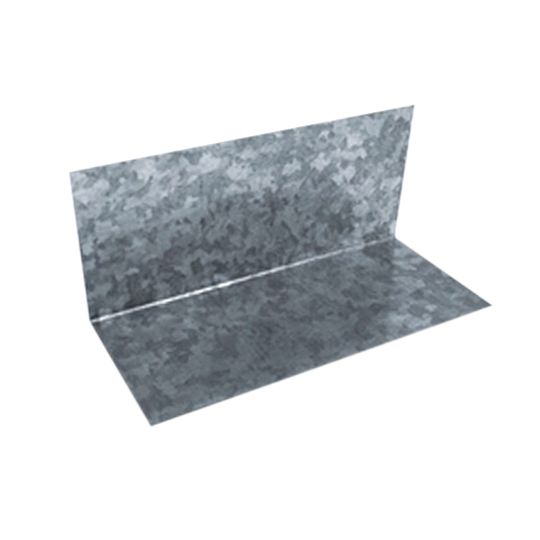 3" x 4" x 7" Galvanized Bent Step Flashing - Bundle of 50