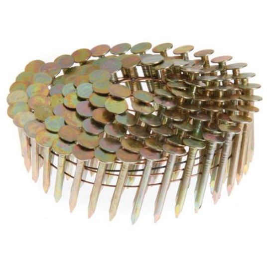 1-1/4" Ring Shank Electro-Galvanized Coil Roofing Nails