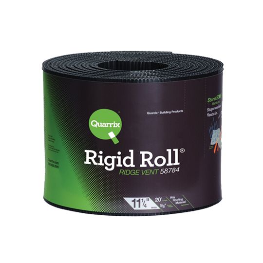 11-1/4" x 20' Rigid Roll® Ridge Vent