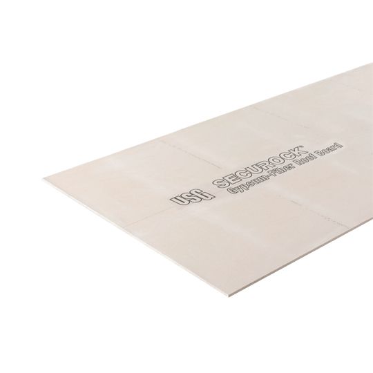 Secure Rock Versico .25 in 4 ft x 4 ft USG SECUROCK® Gypsum-Fiber Roof Board