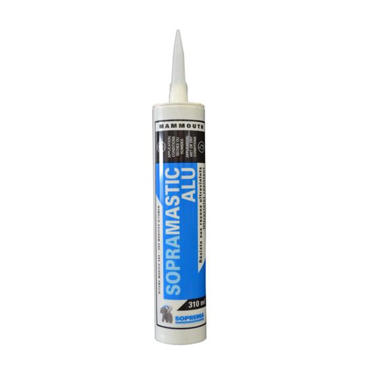 Sopramastic Block Soprema SOPRAMASTIC® ALU Modified Bitumen Mastic 16.9 oz tube