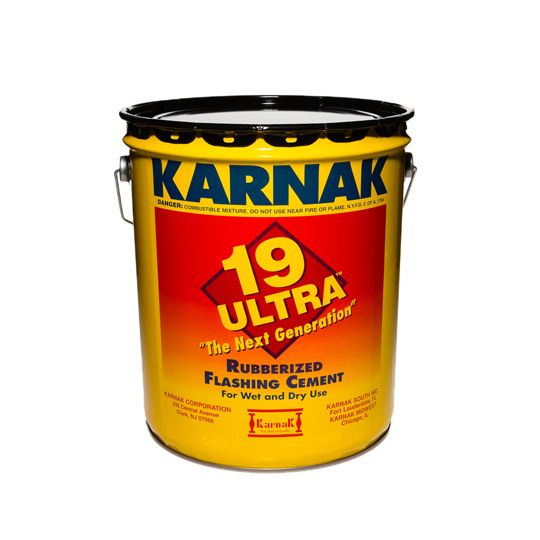 #19 Ultra Rubberized Flashing Cement Winter Grade - 5 Gallon Pail