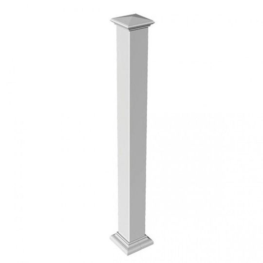 Rsp3flmt Rdi Railing Post RDI Railing Dynamics Titan Pro Corner Post Assembly for 36