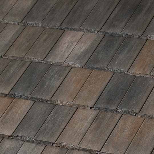 Newpoint 13 in Duralite Saxony 600 Split Shake Field Tile Wolf Grey