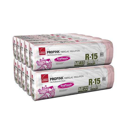 R15 UNFACED ME22 77.5 SF BATT INSULATION MP5