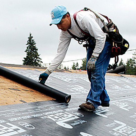 48" x 53.3' FelTex® SA300 Peel & Stick Synthetic Underlayment - 2 SQ. Roll