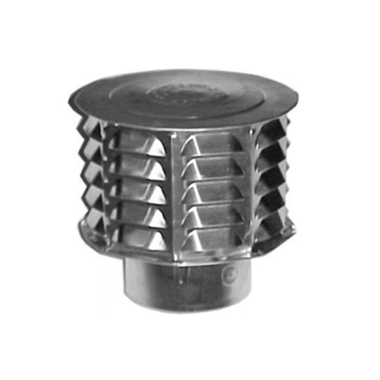 4" LA Code Aluminum Heater Cap