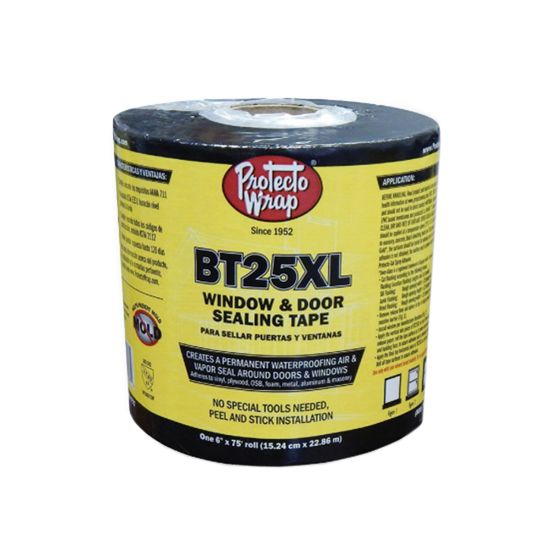 9" x 75' BT25XL™ Window & Door Sealing Tape with 4" SER