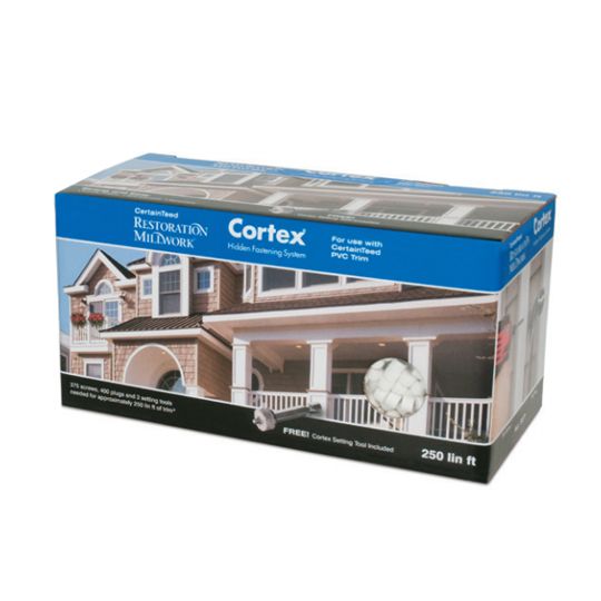 Cortex® Hidden Fastening System with 2-3/4" Smooth Screws - 250 Lin. Ft Box