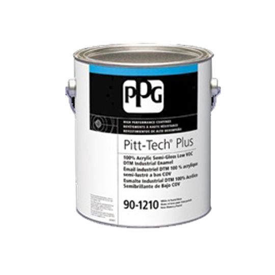 Ppg Plus PPG Industries (90-1210) Pitt-Tech® Plus Interior/Exterior Semi-Gloss ...
