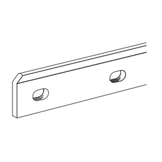 .075" x 1" x 10' PlyFast TB-75 Termination Bar with Sealant ledge - 6" O.C.