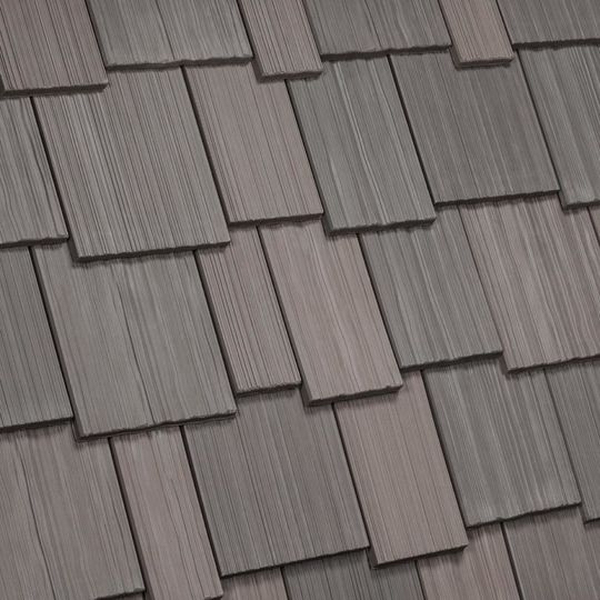 Davinci Roofscapes Multi-Width Shake Weathered Grey