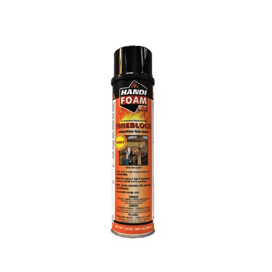 Handi-Foam® Fire-Block West Gun Foam Sealant - 24 Oz. Can