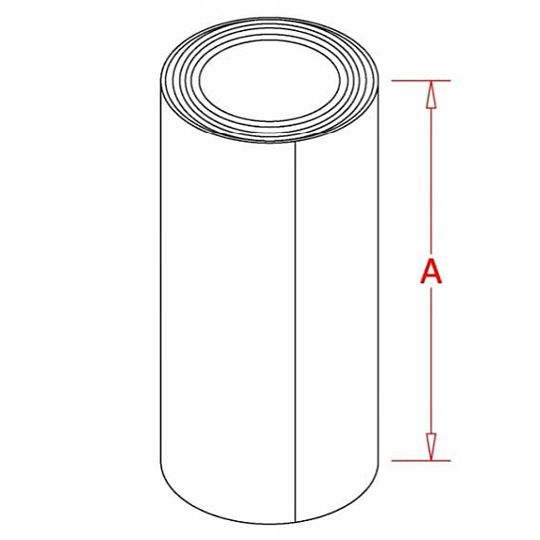 14" x 50' Galvanized Valley Flashing