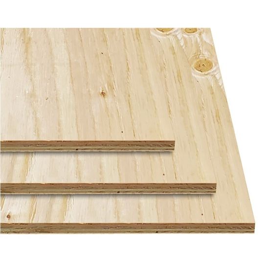 1/2" x 4' x 8' 5-Ply CDX Plywood