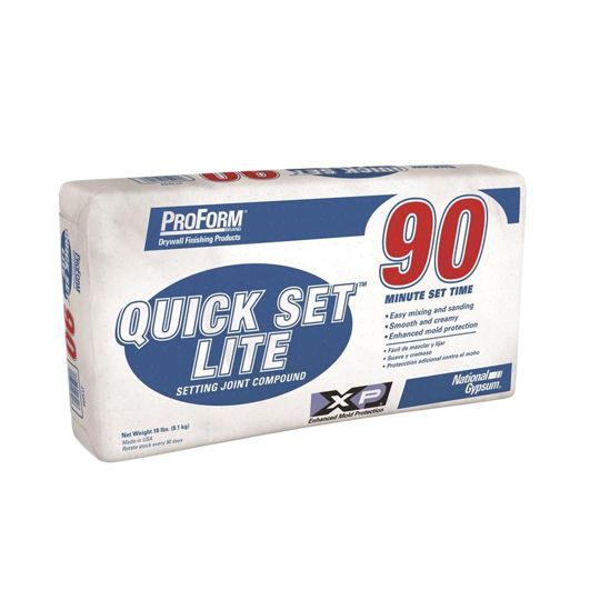 ProForm® Quick Set™ Lite Setting Compound - 90 Minutes Setting Time - 18 Lb. Bag