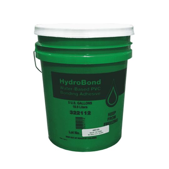 PVC HydroBond™ Water-Based Adhesive - 5 Gallon Pail