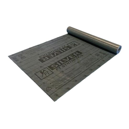 4' x 250' FT Synthetics® Silver Roofing Underlayment