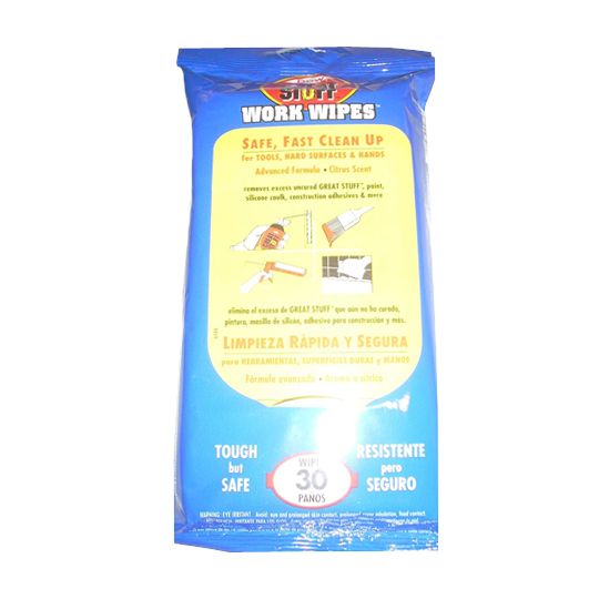 GREAT STUFF™ Work Wipes - Pack of 30