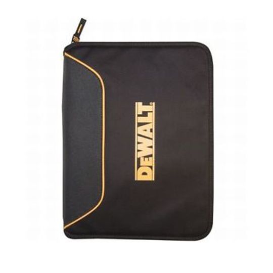 Contractor's Zipped Business Portfolio with Note Pad