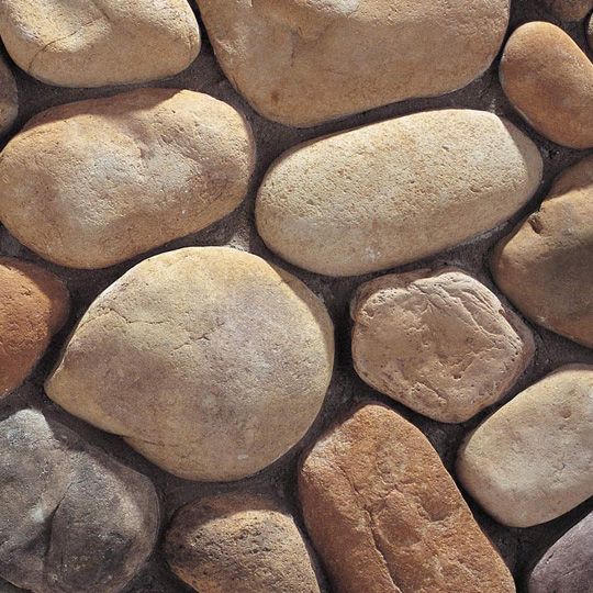 Eldorado Stone River Rock Flat Stone - 8 Sq. Ft. Box Colorado