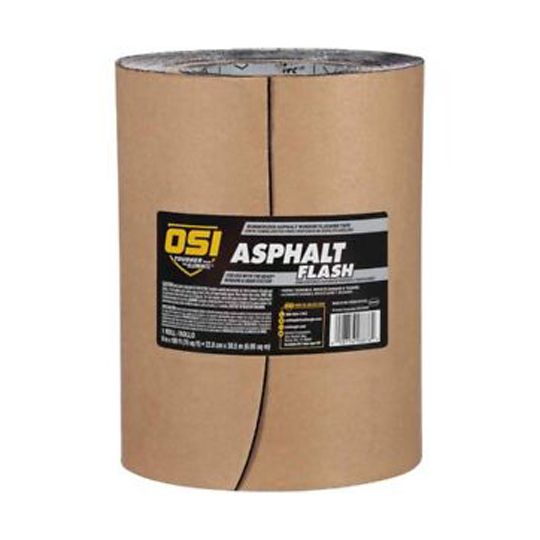 9" x 100' Asphalt Flash Rubberized Asphalt Window Flashing Tape