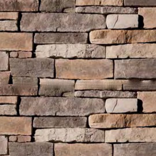 Mountain Ledge Flat Stone - 9 Sq. Ft. Box