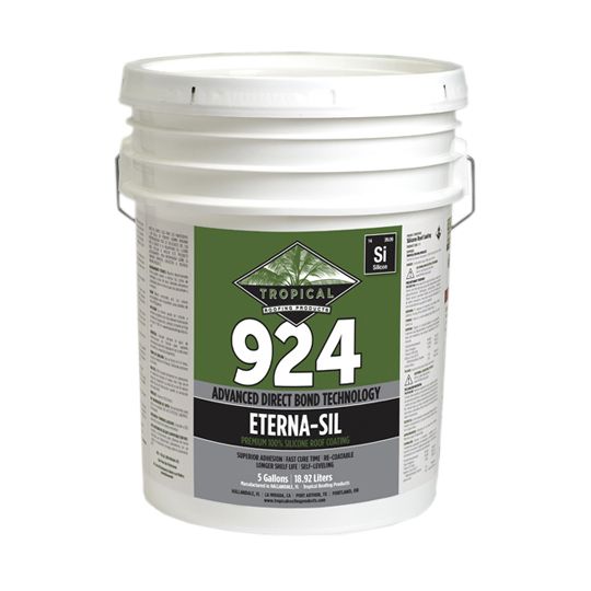 924 ETERNA-SIL Premium Solvent Based Silicone Roof Coating - 5 Gallon Pail