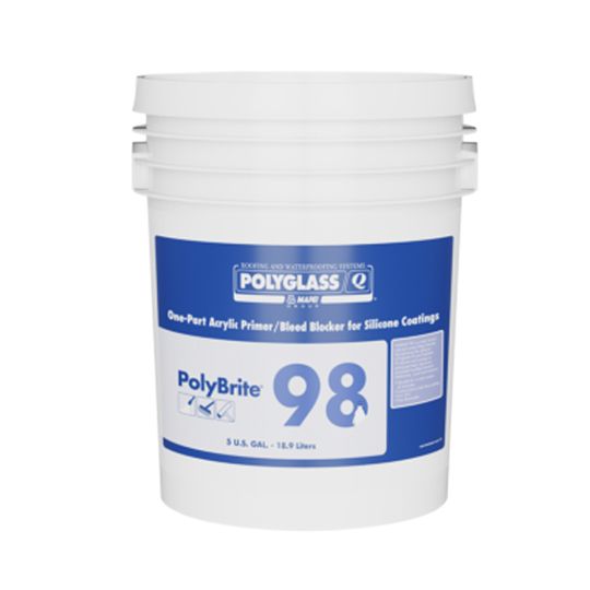 PolyBrite® 98 One-Part Acrylic Primer/Bleed Blocker for Silicone Coatings