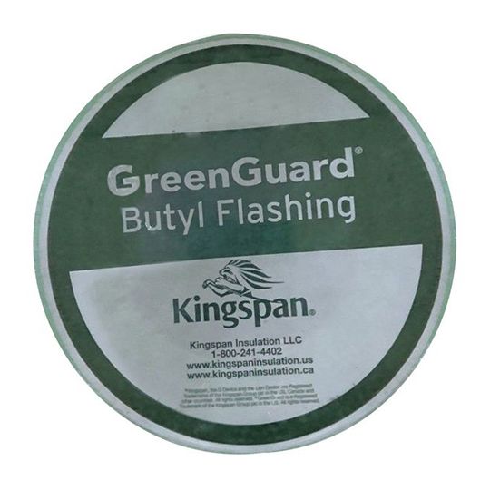 6" x 75' GreenGuard® Butyl Flashing Tape