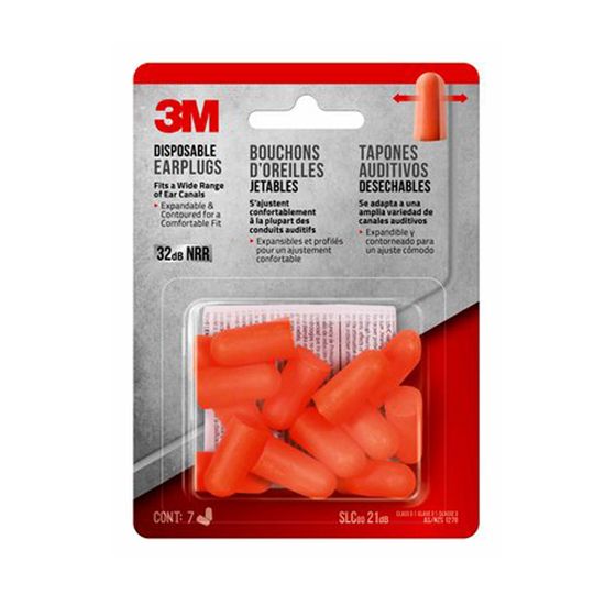 Disposable Earplugs - Box of 80