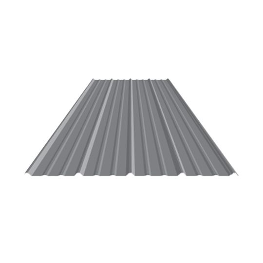 Metal Sales 26 Gauge Coated Galvanized Classic Rib Metal Panel - Sold ...