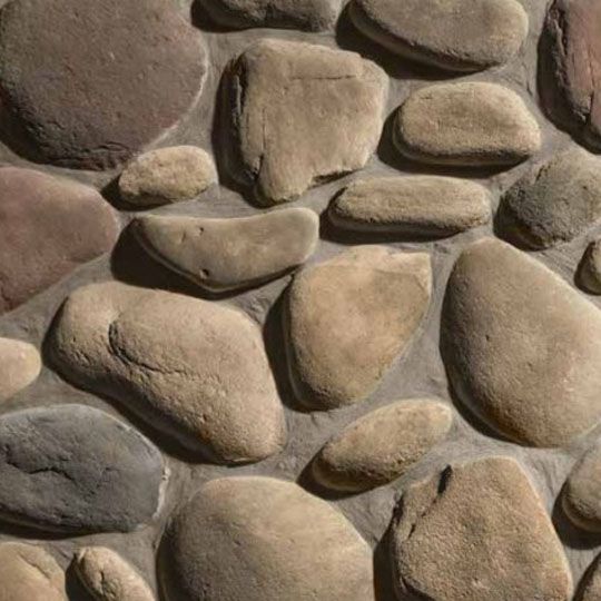 River Rock Stone Veneer 90° Corners