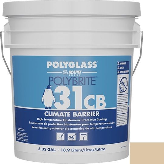 PolyBrite® 31 CB (Climate Barrier) High Temperature Elastomeric Protective Coating