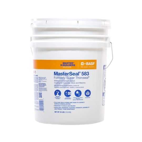 Thoroseal® Plus Waterproof Cement Based Coating for Concrete - 35 lb. Pail