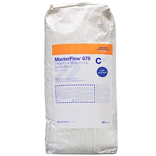 MasterFlow 678 Deep Pour Epoxy Grout - Part C - 54 Lb. Bag