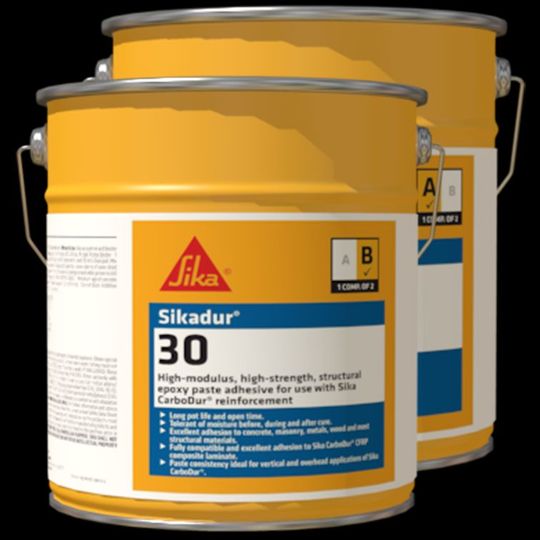 Sikadur -30 Two Component Structural Epoxy Paste Adhesive - 1 Gallon Kit