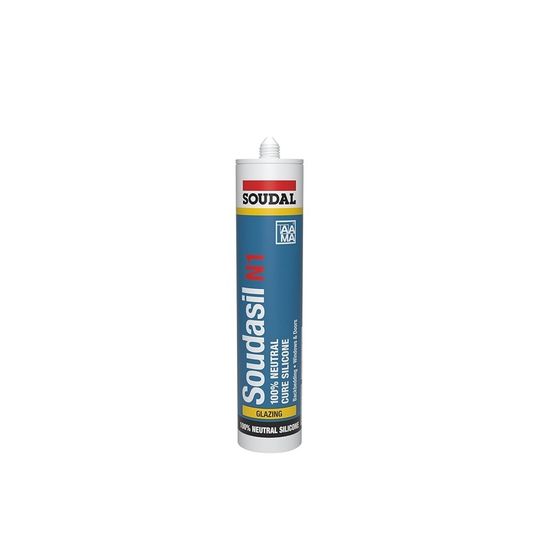 Soudasil N1 Silicone Sealant - Clear - 10 Oz. Tube