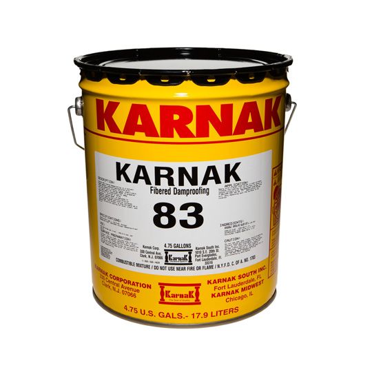 #83AF Fibered Dampproofing Brush Grade - 5 Gallon Pail