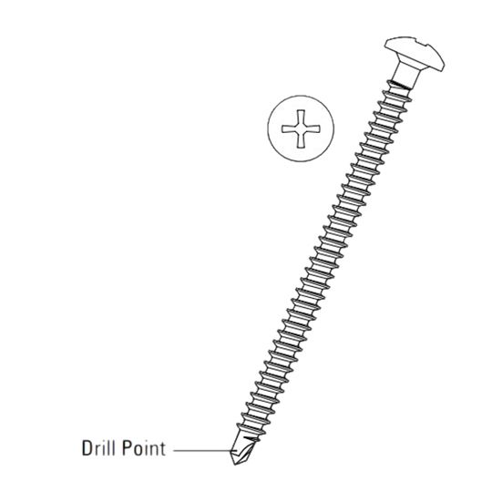 #12 UltraFast® Phillips Head Fasteners