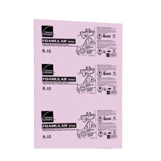 A (1/2" to 3/4") Tapered FOAMULAR® 250 Extruded Polystyrene (XPS) Rigid Foam Insulation