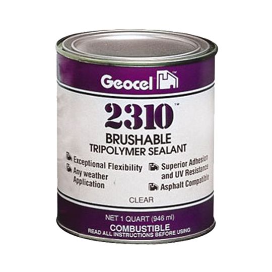 2310 Tripolymer Brushable Repair Coating - 1 Quart Can