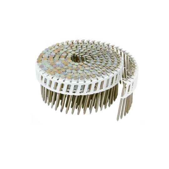 2-1/4" Ring Shank Stainless Steel Coil Siding Nail - Carton of 4,800