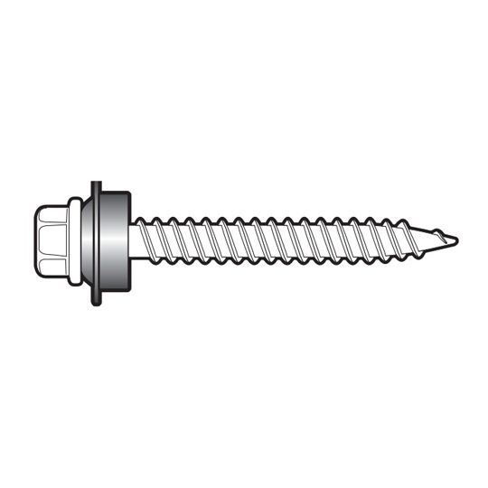 #10 x 2-1/2" Silver Sentri Screws